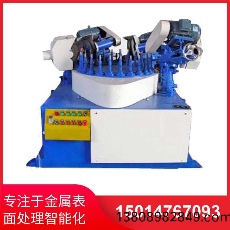 四磨(mo)頭(tou)間(jian)歇式(shi)圓(yuan)盤抛光(guang)機